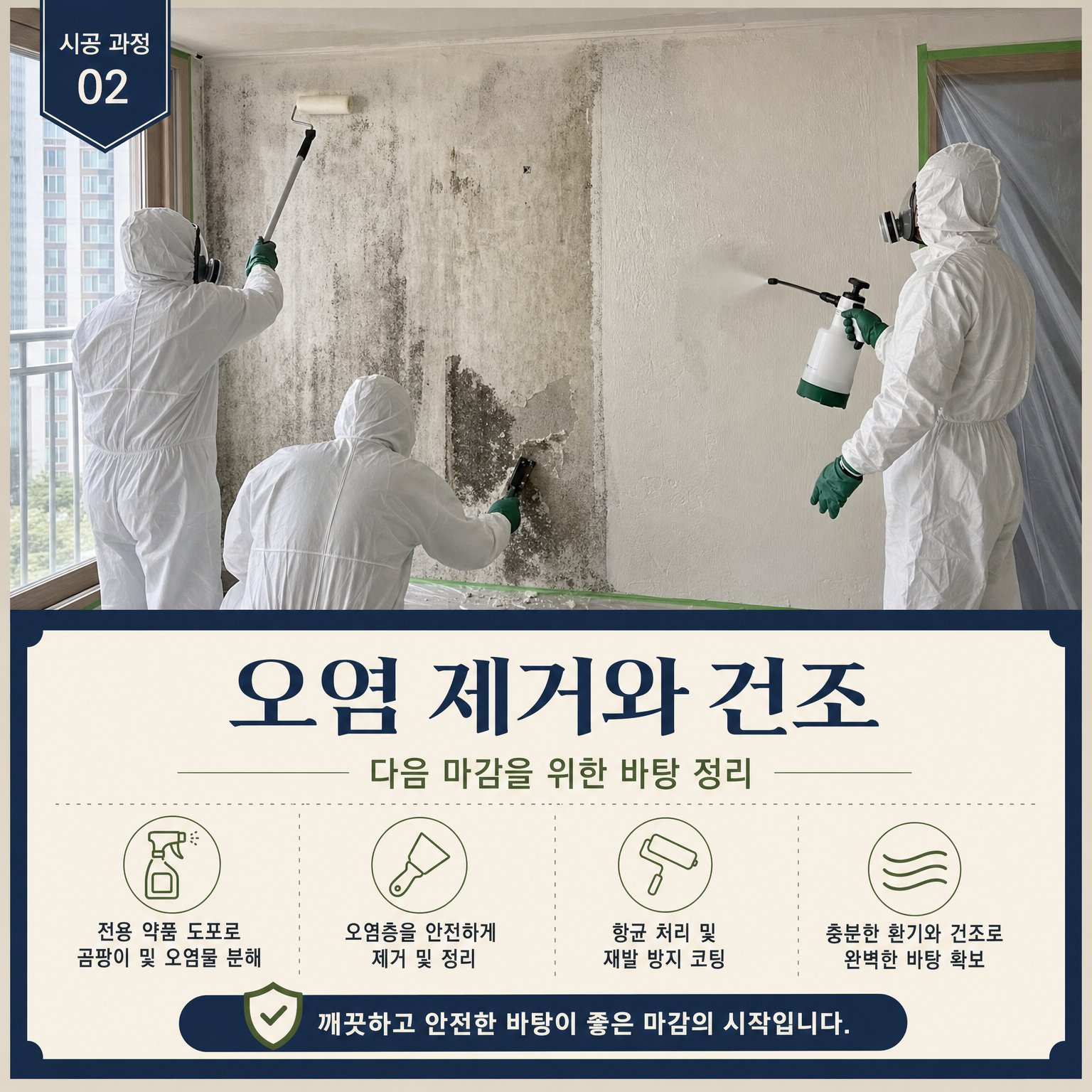 부산곰팡이제거 재유인더스트리 4