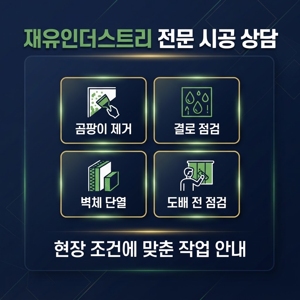 통영곰팡이제거업체 재유인더스트리 12